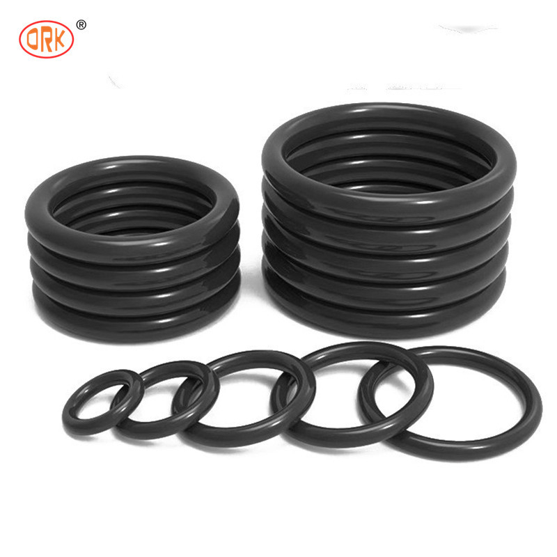 مهر آبی سیلیکون مواد لاستومری صاف گاسکت دوگانه حلقه O مهر مقاوم به روغن REACH ROHS