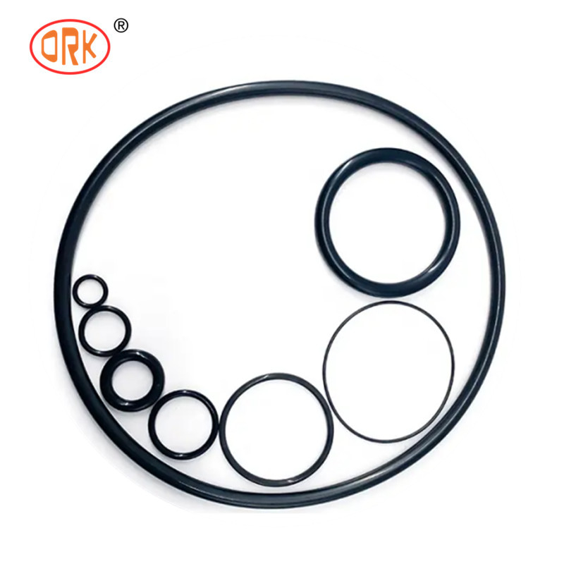 EPDM FKM FFKM NBR سیلیکون O حلقه مهر برای بسته بندی لاستیک رنگ سفارشی